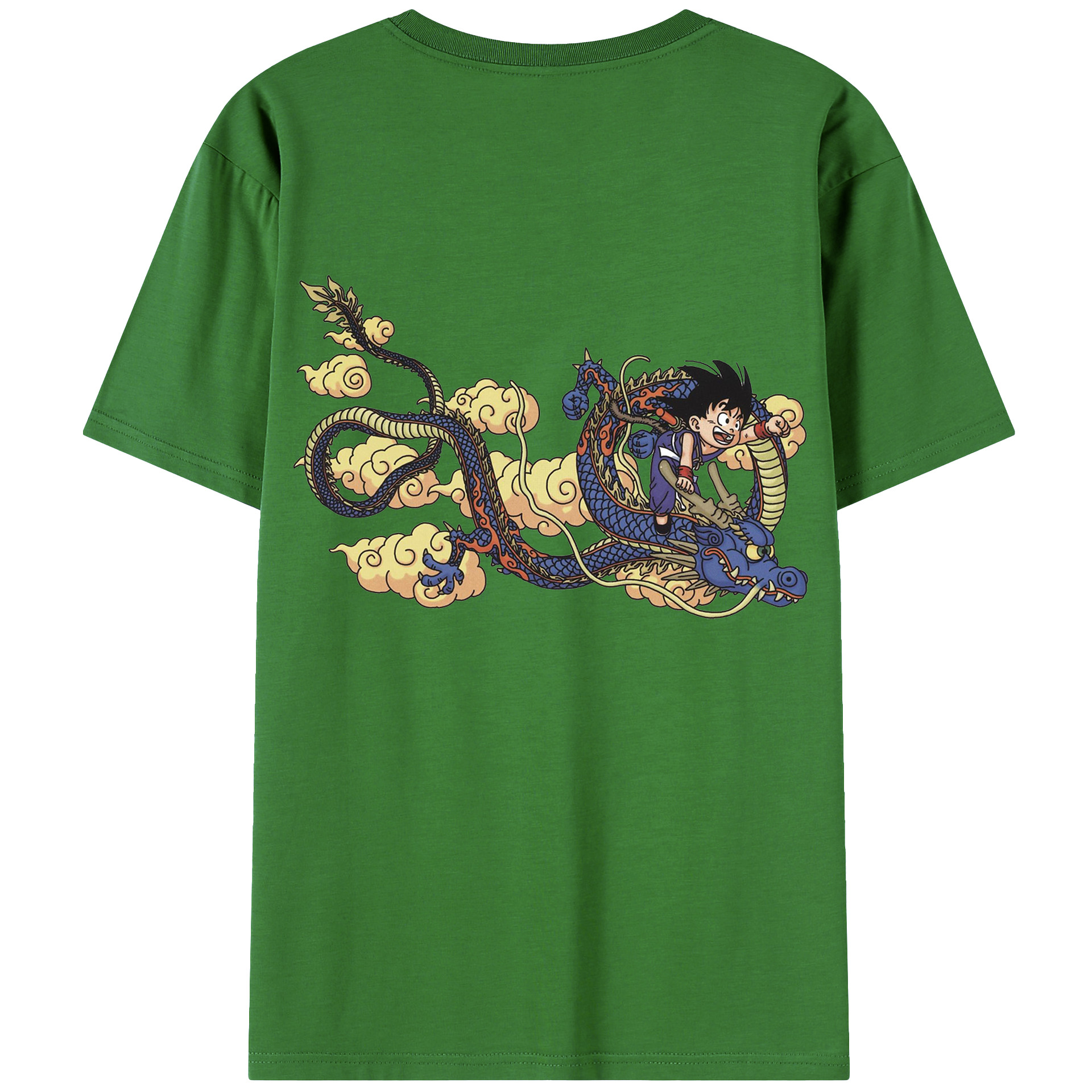 （画像用） ドラゴンボール 神龍 シェンロン DRAGON BALL Shenron レディース半袖Tシャツ(バックプリント)